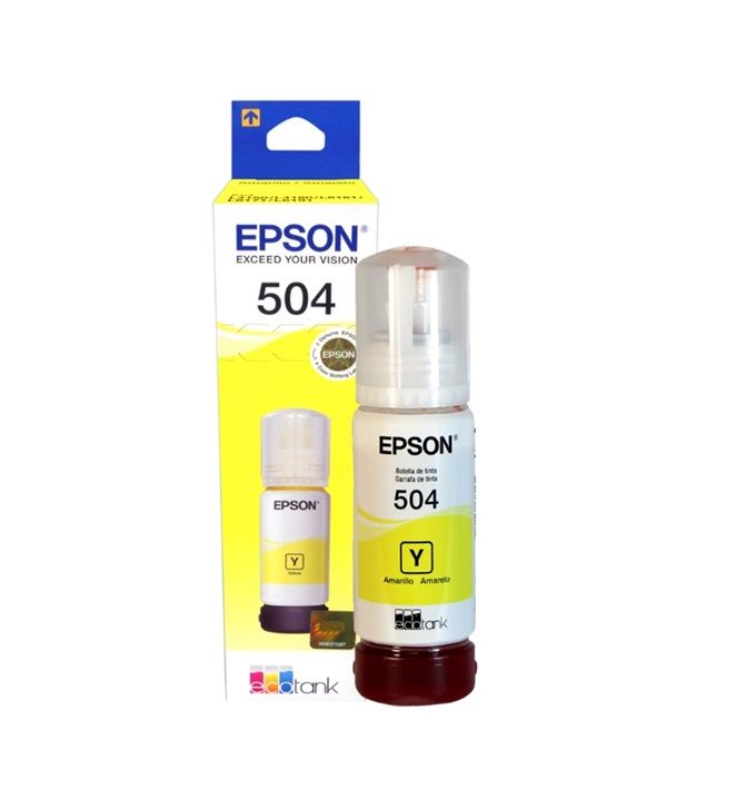 Epson T504 - 70ml - Amarillo